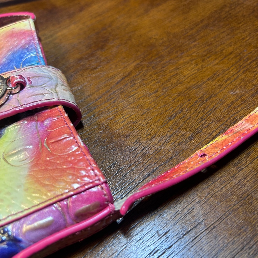 Brahmin Multicolor Crocodile Embossed Shoulder Bag - Picture 4 of 10